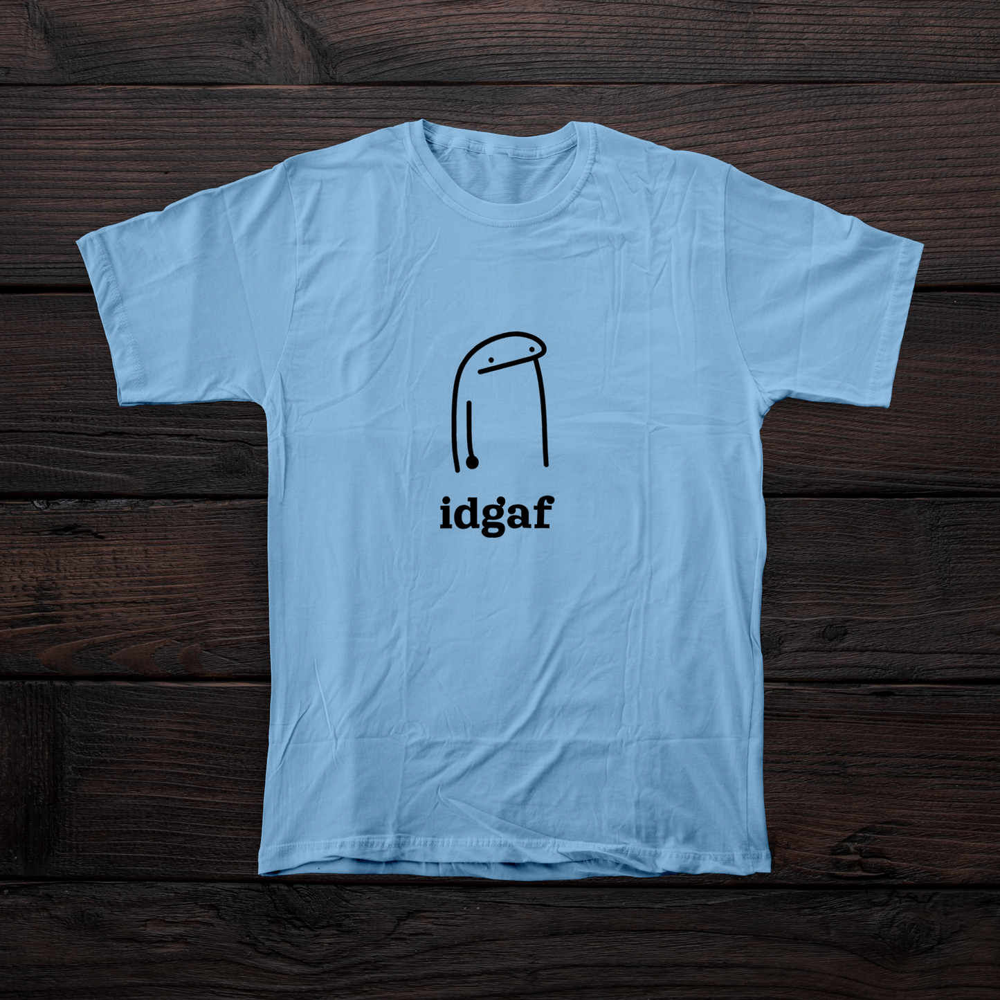 idgaf | Unisex Relaxed Fit 100% Cotton T-Shirt