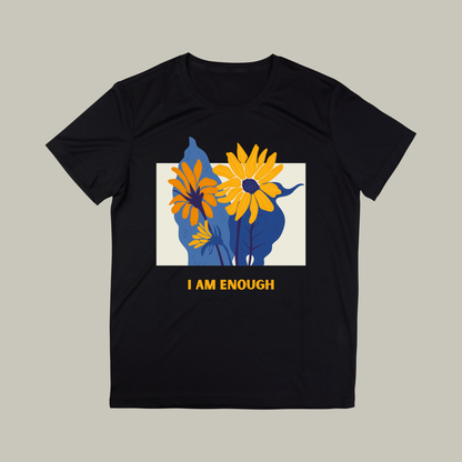 I am enough | Unisex Relaxed Fit T-Shirt | Dark Aesthetic