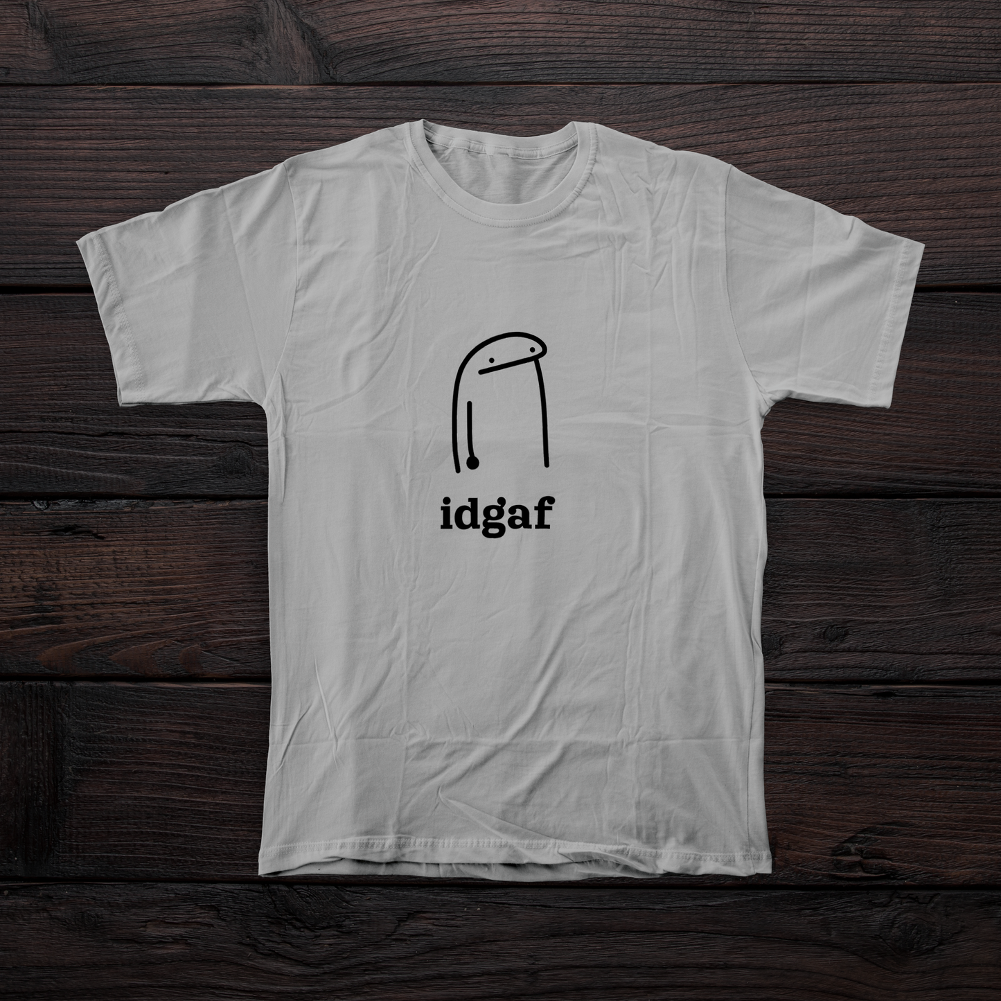 idgaf | Unisex Relaxed Fit 100% Cotton T-Shirt