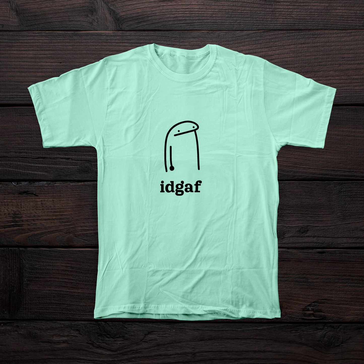 idgaf | Unisex Relaxed Fit 100% Cotton T-Shirt