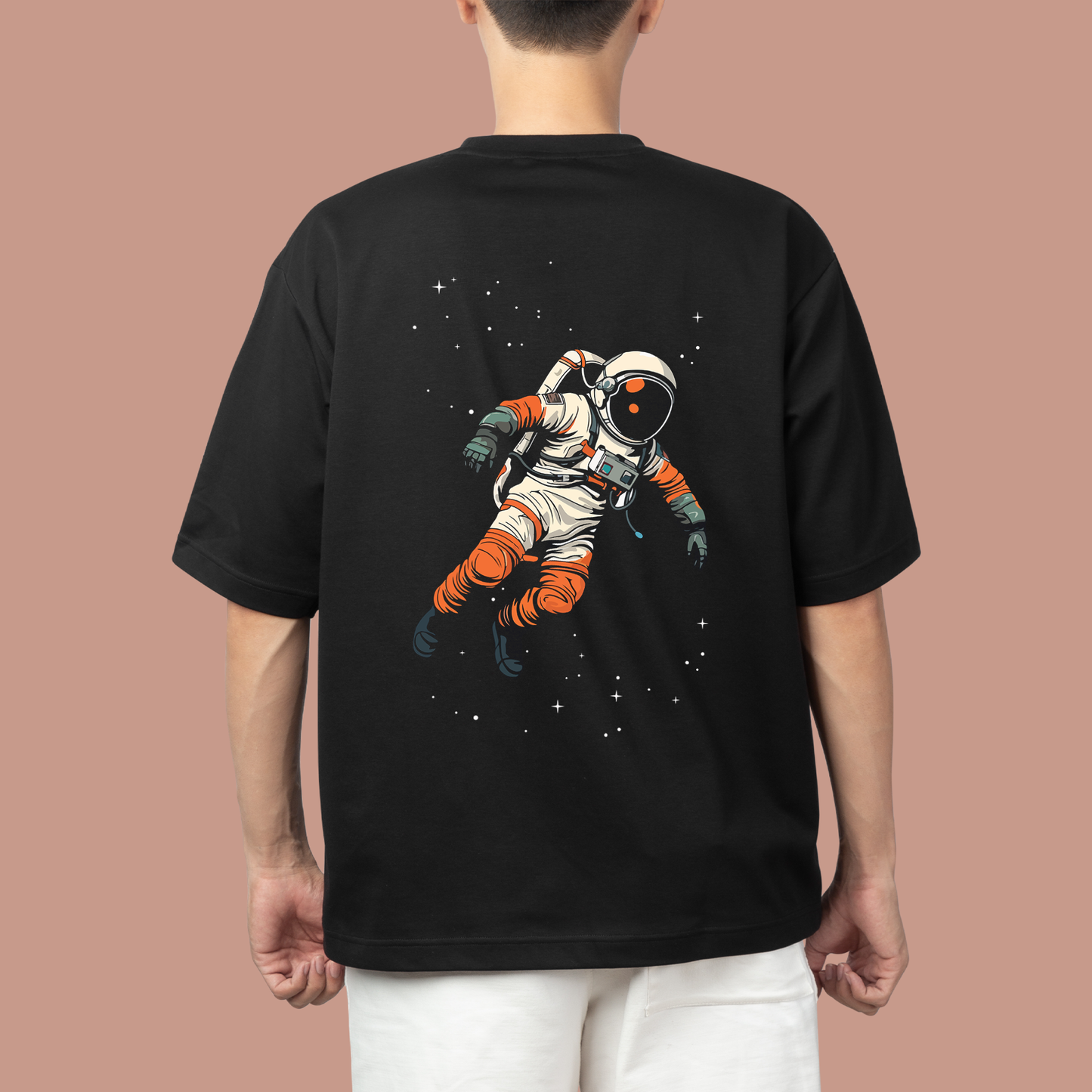 Space Aesthetic Relaxed Fit Unisex Cotton T-Shirt