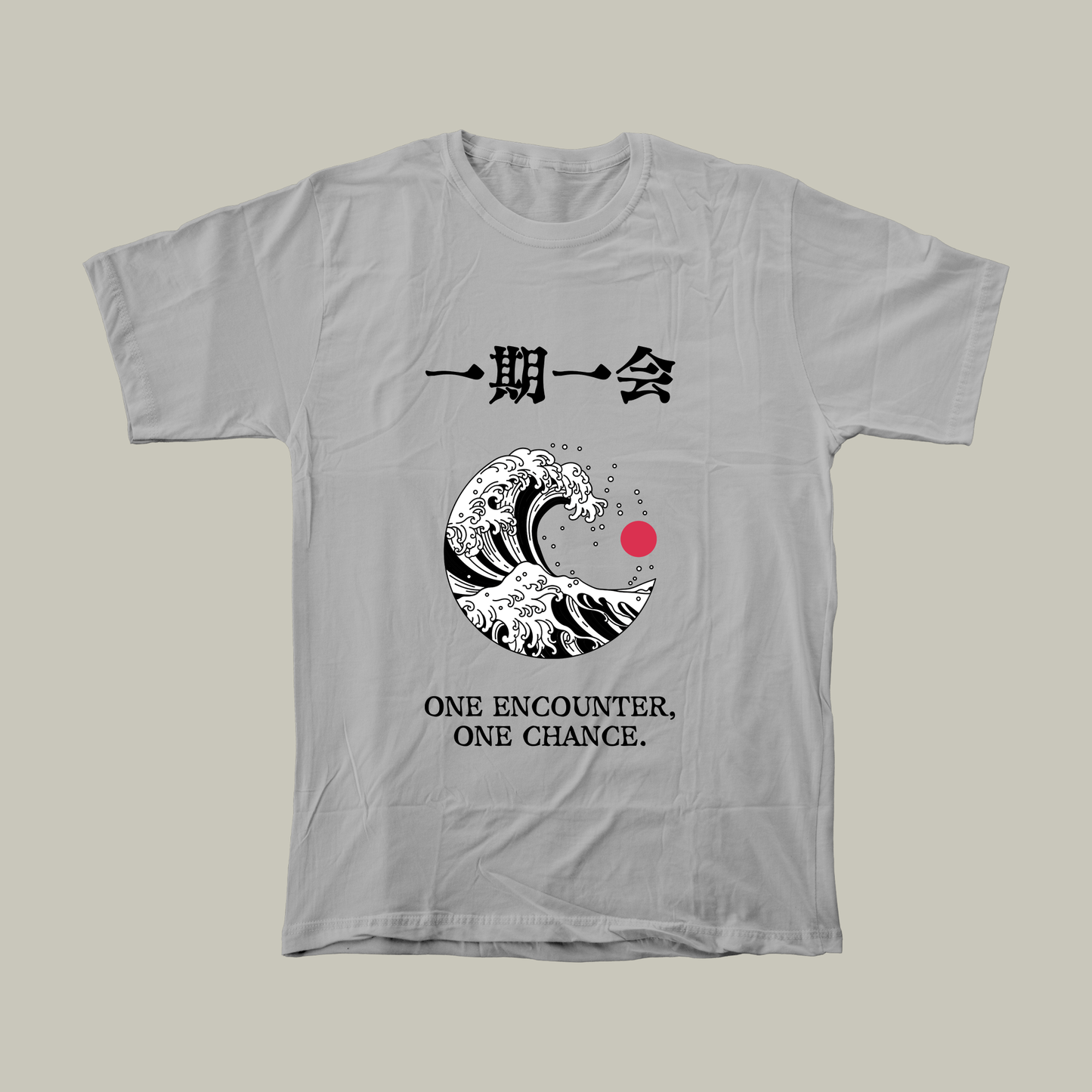 One encounter, one chance - Anime Japanese  Unisex Relaxed Fit T-Shirt